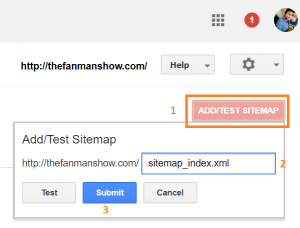 how to add xml sitemap to google webmaster tool