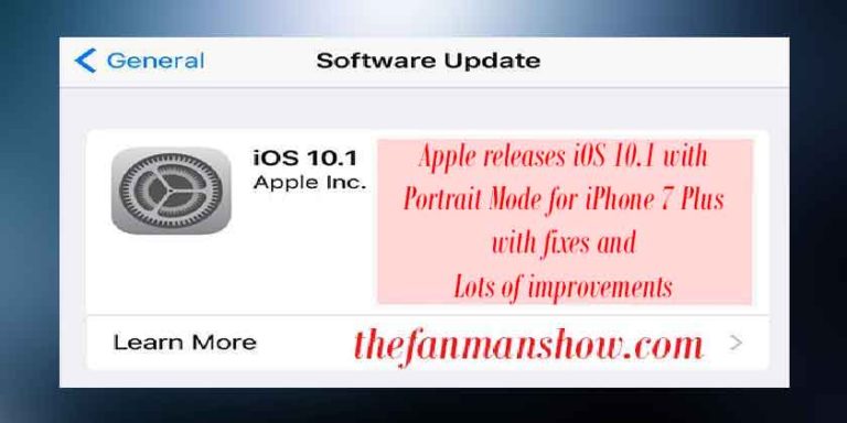 Install iOS 10.1