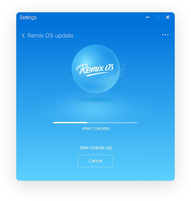Remix OS OTA Updates - system updates