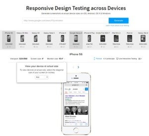 BrowserStack mobile seo tool