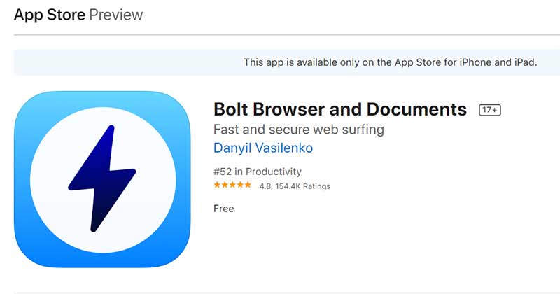 How to download Youtube video on iPhone using Bolt Browser and Documents apps
