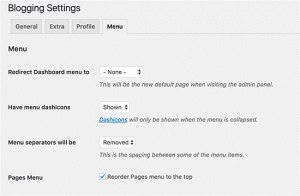how to disable wordpress blog temporarily