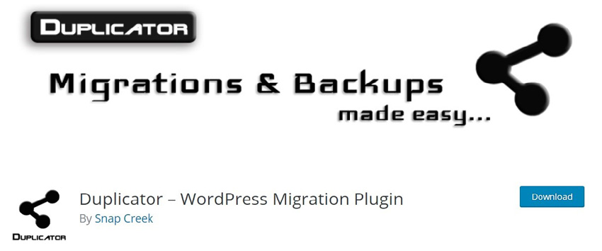 Duplicator-wordpress-backup-plugin