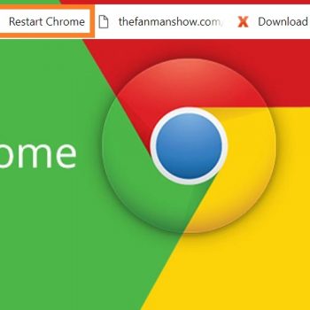 How to Restart Google Chrome with Single Click Using a Bookmark?