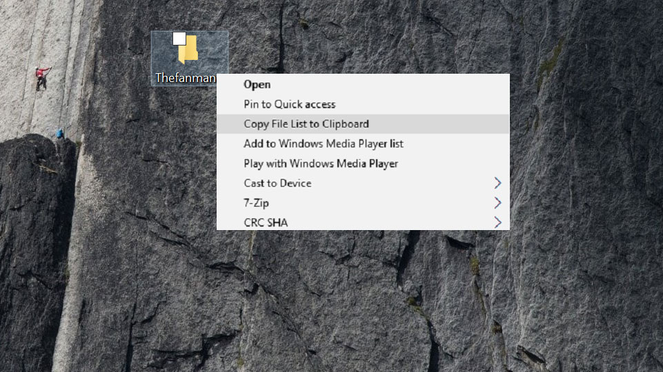 How to Copy a List of Files in a Windows 10 Folder