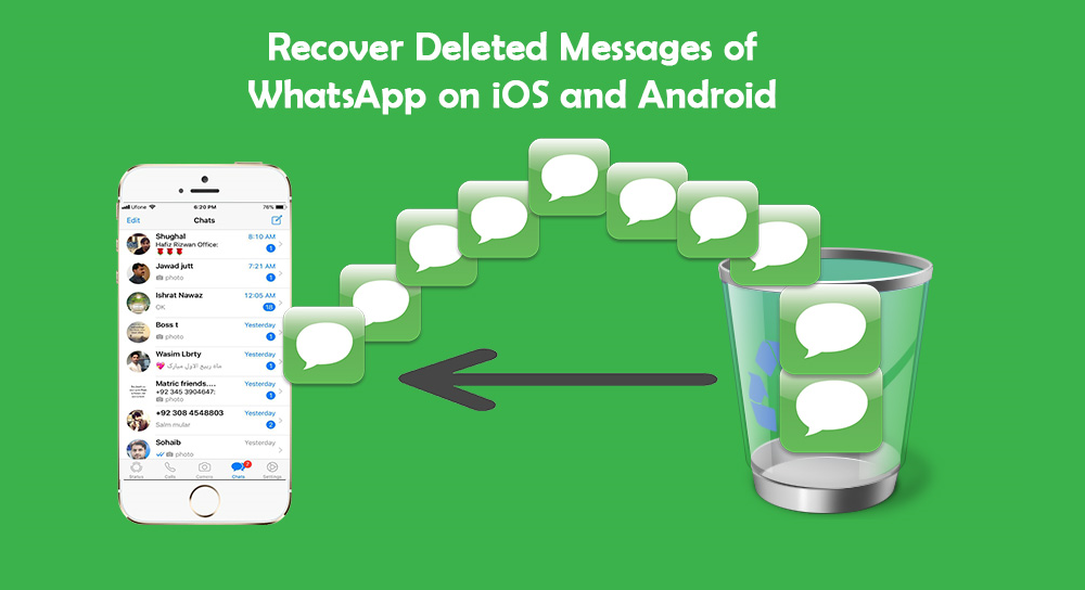 How to Recover Deleted Messages of WhatsApp on iOS and Android