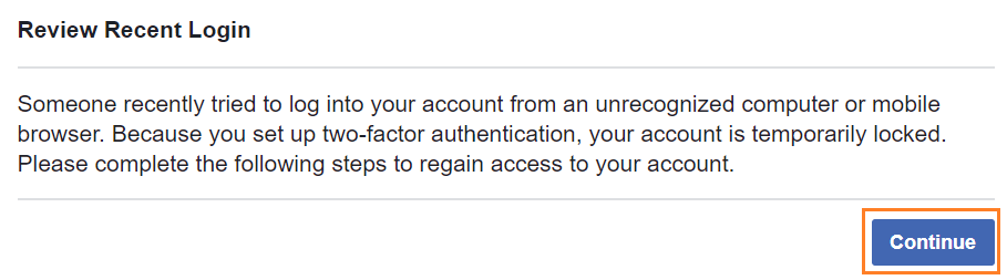 how to protect my fb account from report