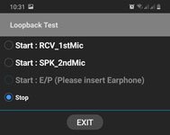 Samsung Mobile Loop Back Test Code for MIC, AIrPhone and Speaker Test