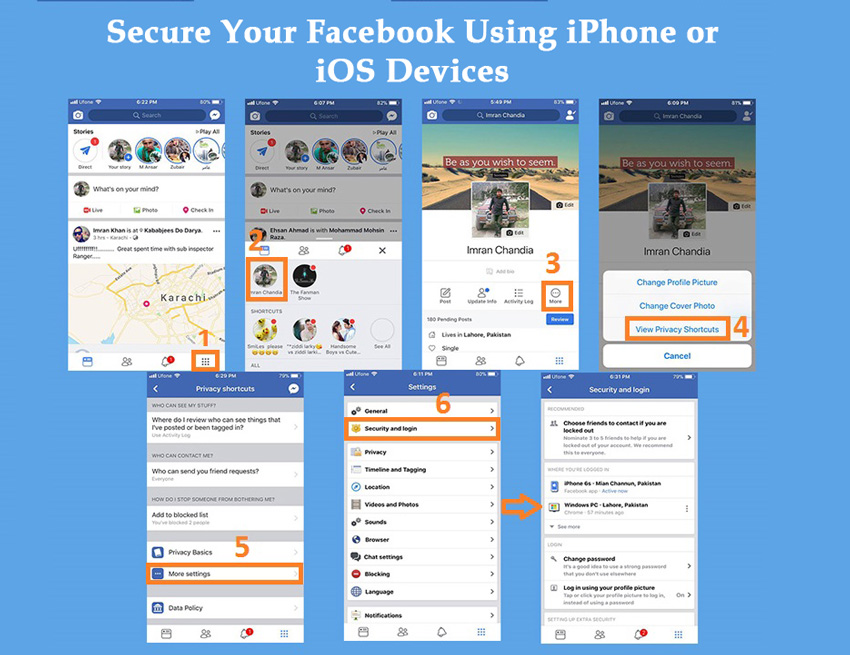 Secure-your-facebook-account-using-iphone-app-5steps