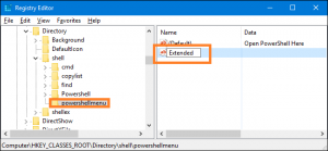 open powershell window here ccleaner