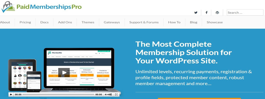 wordpress membership site theme