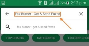 Fax Burner send and receive fax on mobile