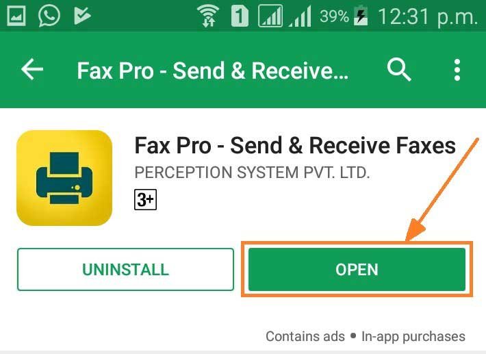 Fax pro send and receive faxes from phone