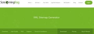 create xml sitemap with Screaming Frog SEO Spider