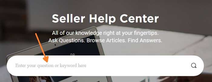 how to use Fiverr seller help center