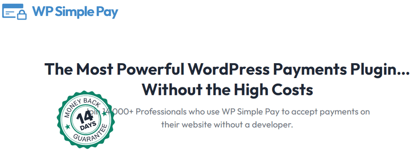 WP Simple Pay - WordPress Ecommerce Plugin 2023