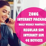 Zong internet packages 2018