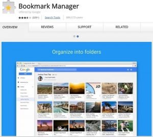 google bookmark manager - best chrome extensions 2018