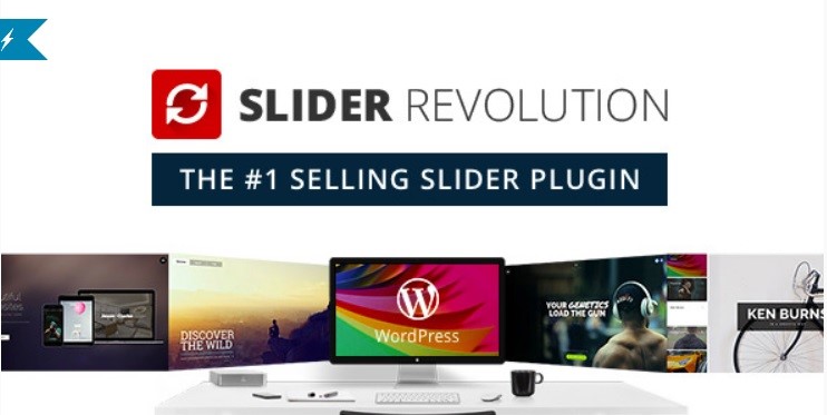 Slider Revolution best wordpress slider 2018