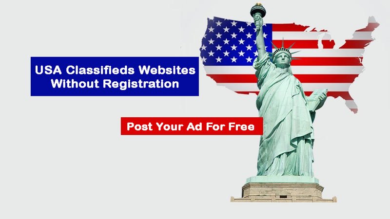 USA classified Sites Without Registration for Free Advertising Online