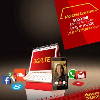 Jazz Internet Monthly Extreme Offer of 10 GB Internet for 30 Days