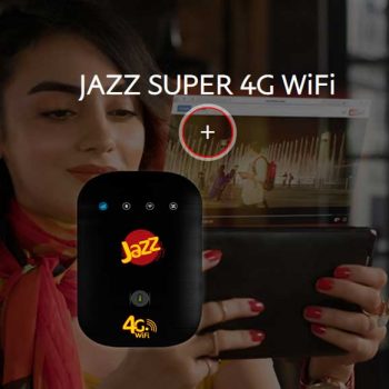 Jazz Super 4G WiFi Internet Packages, Basic, Regular and Heavy