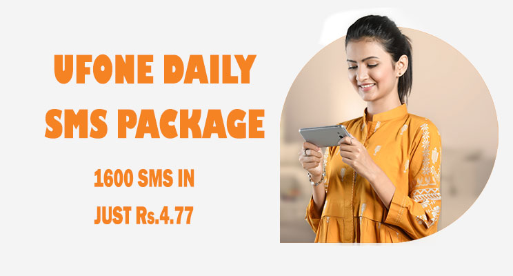 Ufone Daily SMS Package Subscribe / Unsubscribe Code & Details