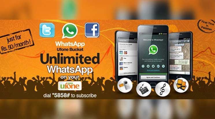 Ufone Social Monthly Bundle 1GB for Facebook Whatsapp and Twitter