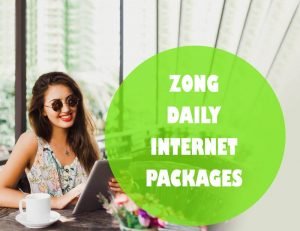 Zong Daily Internet Packages With Subscription Code, MBs and Price
