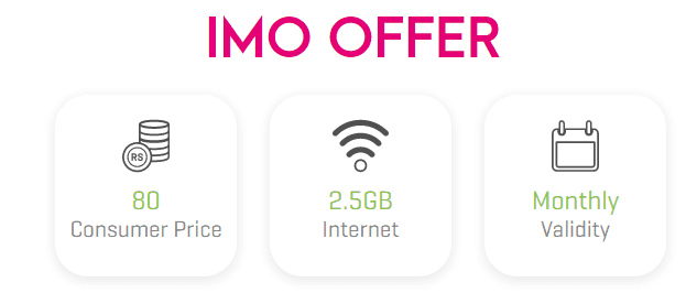 Zong IMO Offer Details