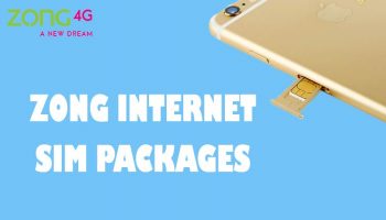 Zong Internet SIM Packages – Zong Data SIM Packages