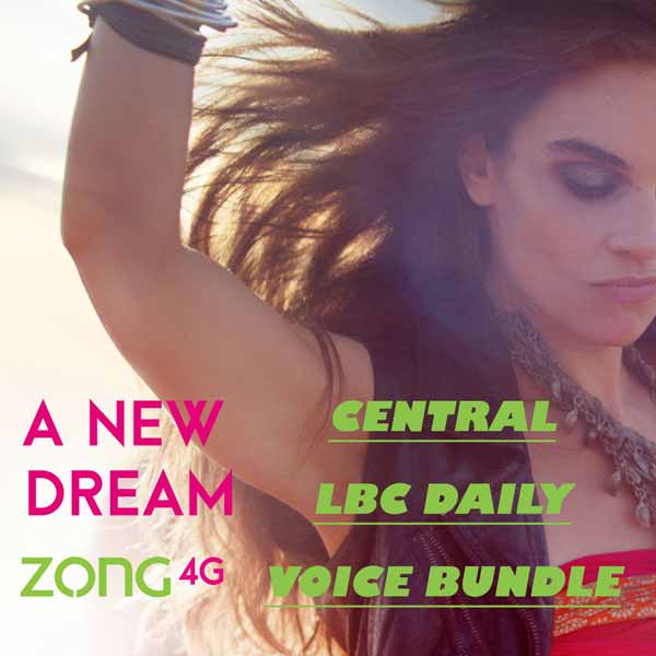 Zong Killer Package Central LBC || Zong Daily Voice Bundle LBC Offer