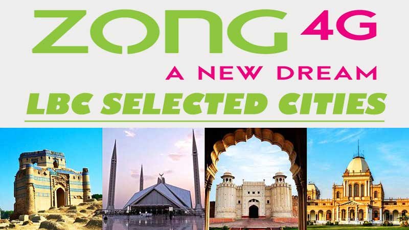 Zong Location Based Offers for Selected Cities to Make Unlimited Calls
