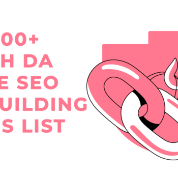 What is Link Building in SEO - 5000 Free SEO Link Building Sites List