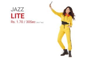 JAZZ LITE Call Package - Jazz Price Plan Rs. 1.70 / 30 Sec (Incl. Tax)